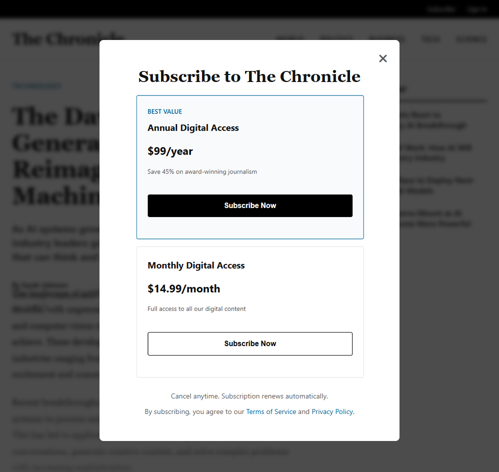 WordPress Paywall